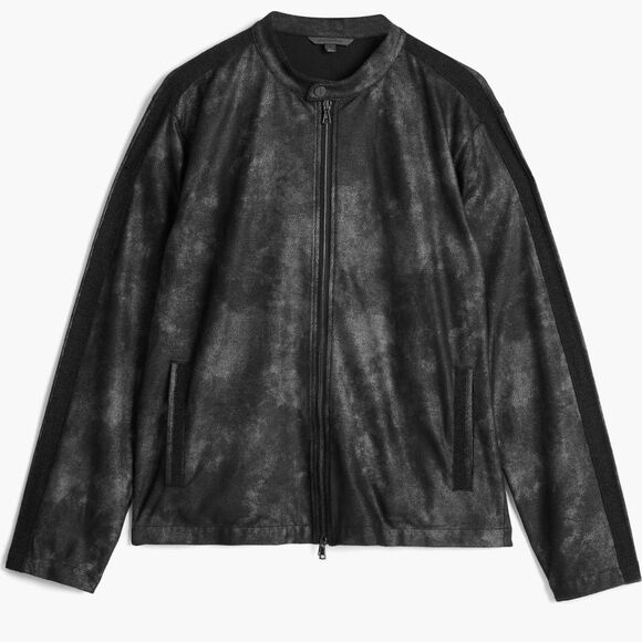 John Varvatos Racer Jacket, New with tags. Size Large - Picture 3 of 9